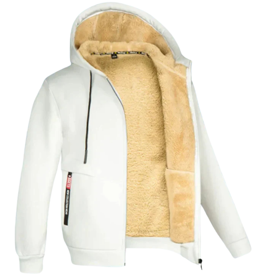 Arie | Men's Fleece Jacket with Hood