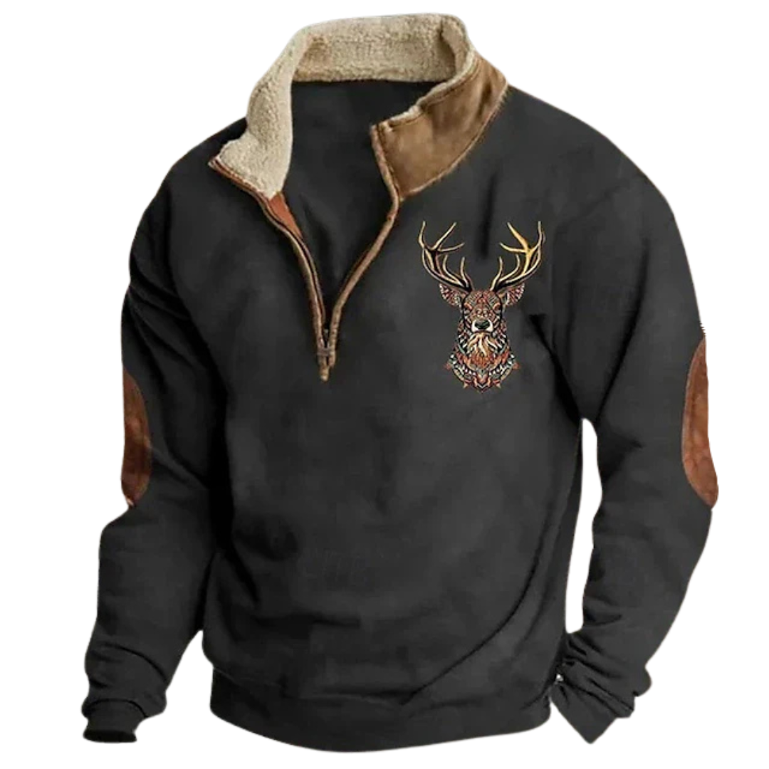 Deer | Fleece Pullover