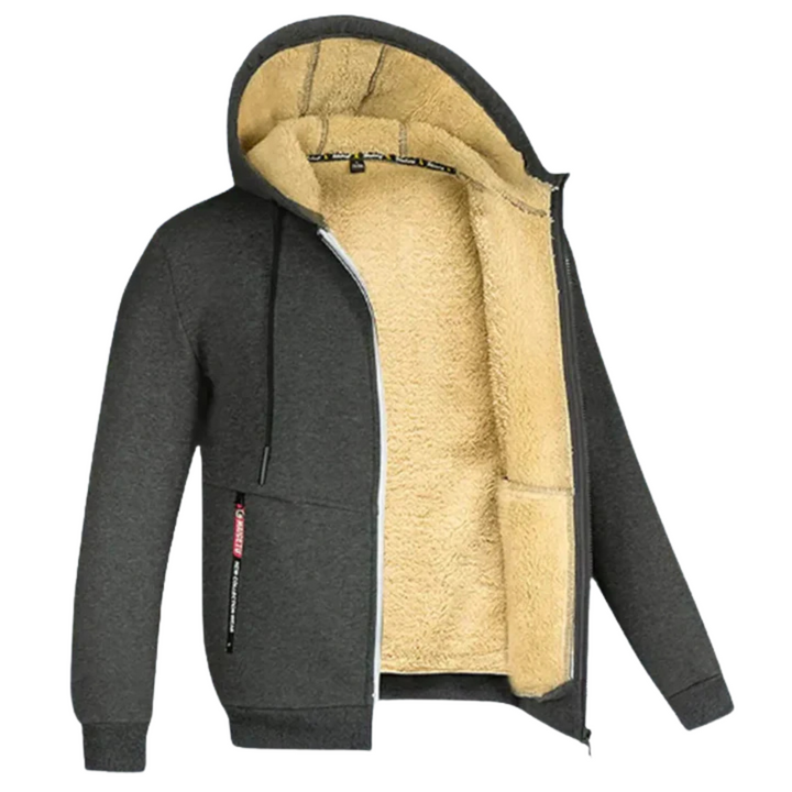 Arie | Men's Fleece Jacket with Hood