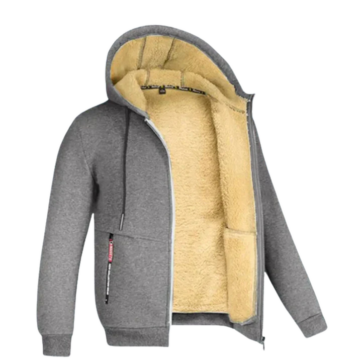 Arie | Men's Fleece Jacket with Hood