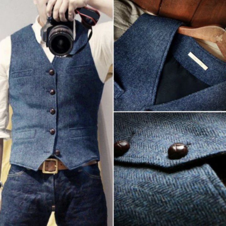 Liam™ – Elegant Men's Waistcoat