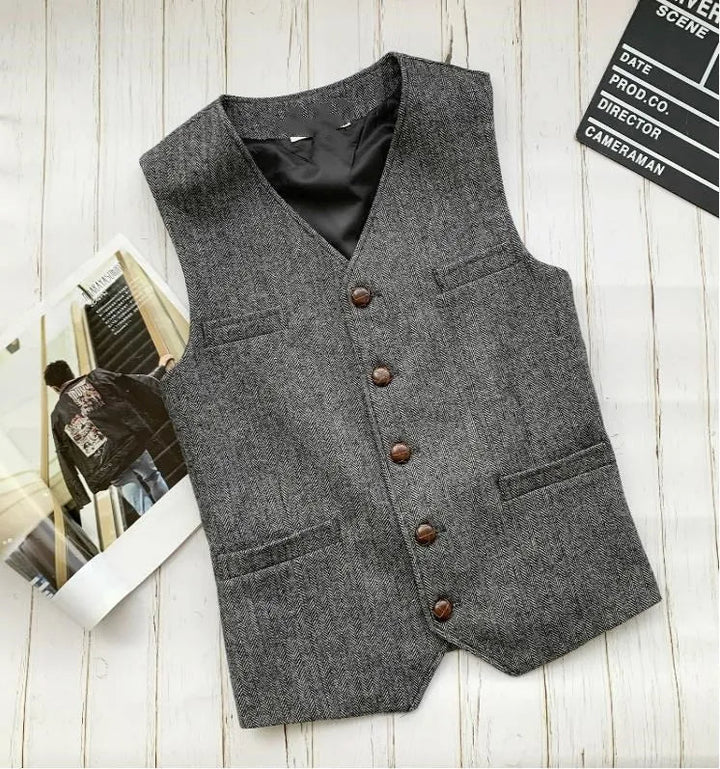 Liam™ – Elegant Men's Waistcoat