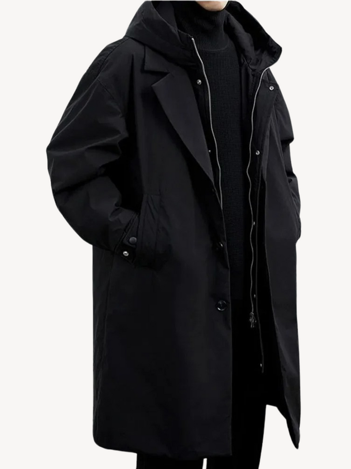 Marcus™ | Classic Hooded Trench Coat