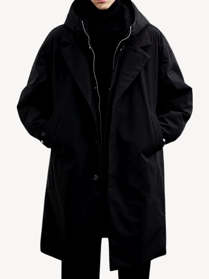 Marcus™ | Classic Hooded Trench Coat