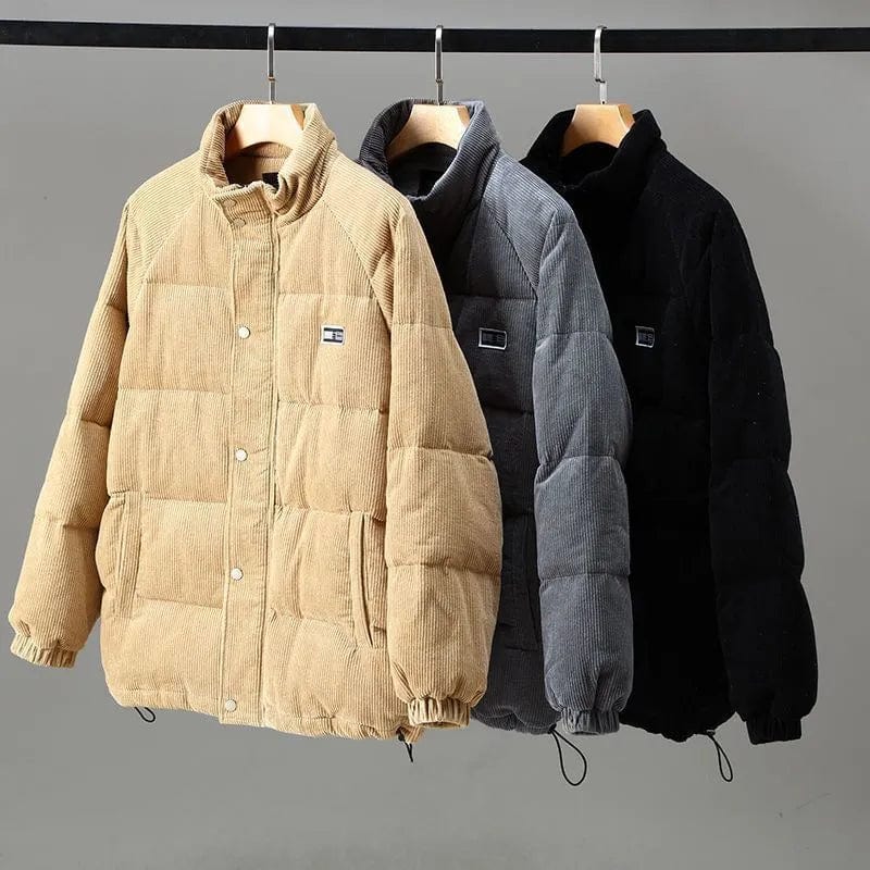 Declan | Corduroy-Puffer Jacket