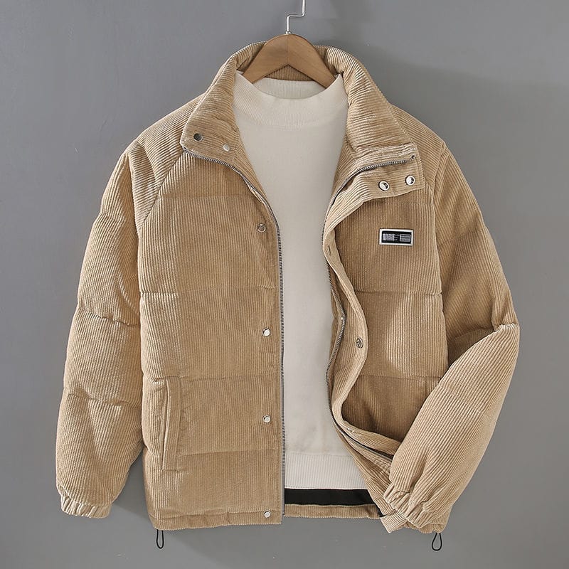 Declan | Corduroy-Puffer Jacket