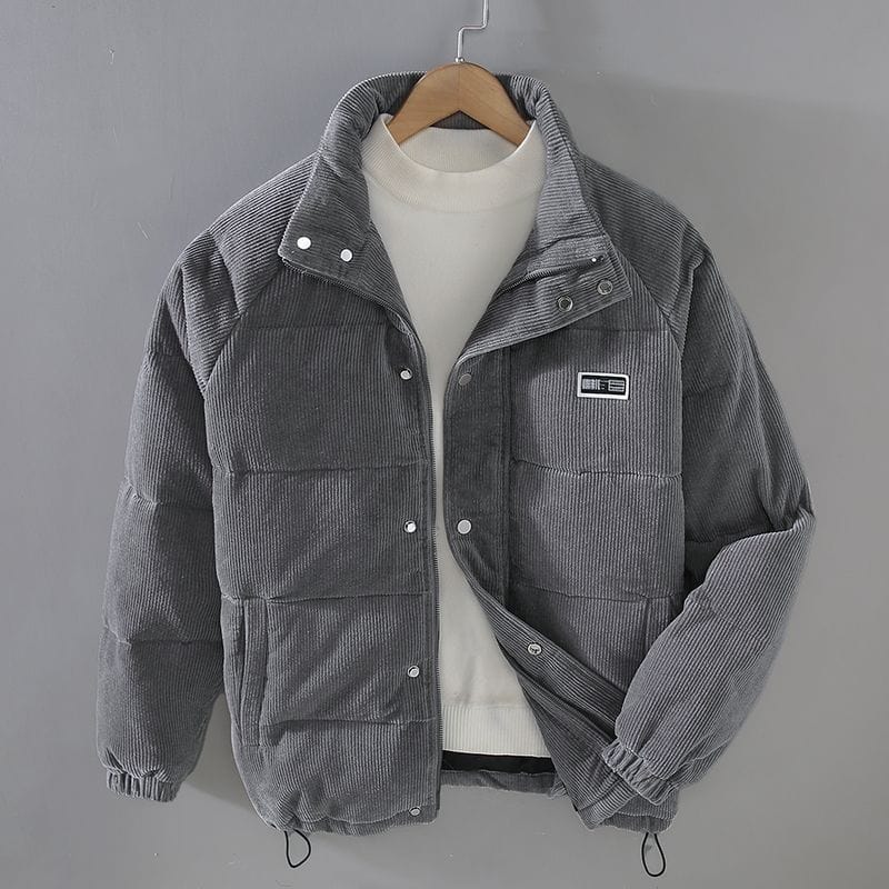 Declan | Corduroy-Puffer Jacket