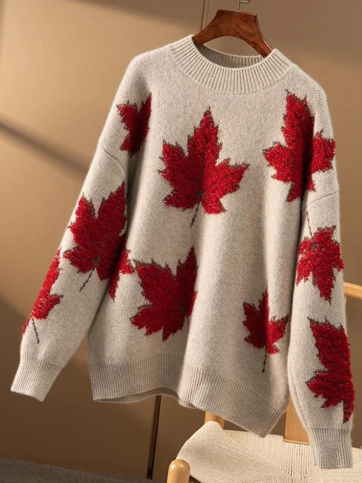 Autumn™ | Cozy Maple Leaf Sweater