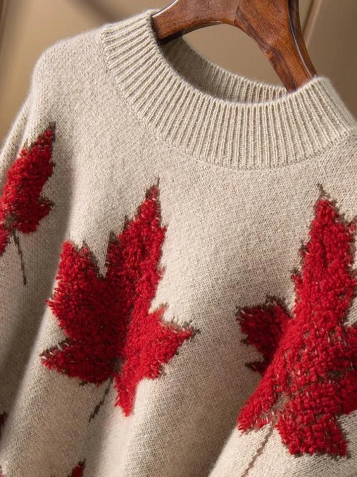 Autumn™ | Cozy Maple Leaf Sweater