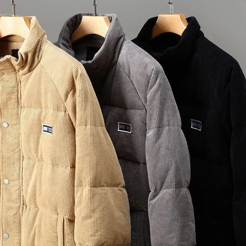 Declan | Corduroy-Puffer Jacket