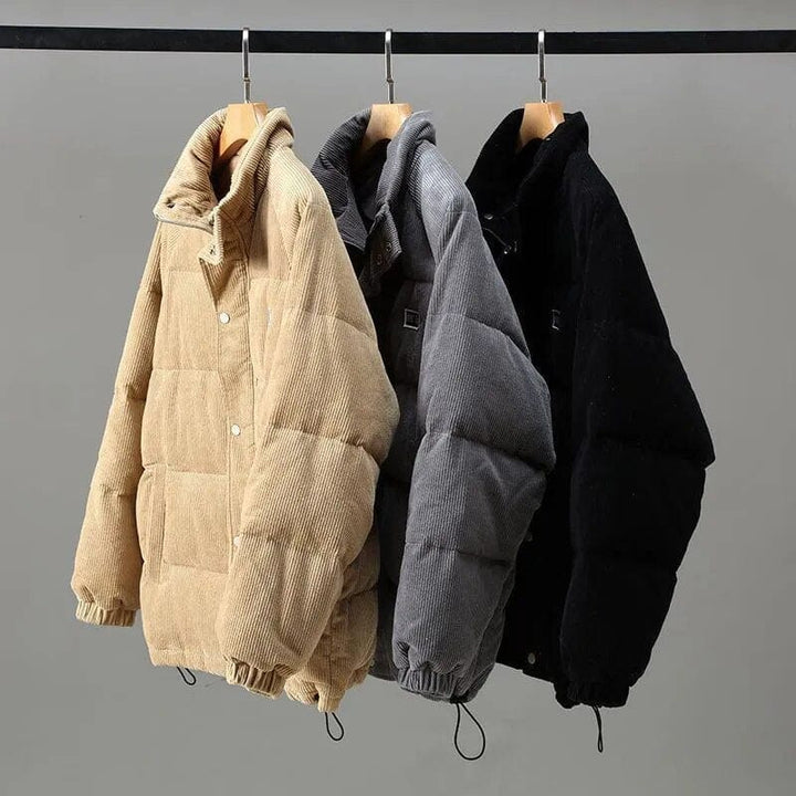 Declan | Corduroy-Puffer Jacket